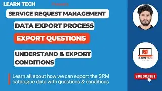 BMC Remedy SRM Data Export Process