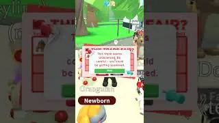 GIVING AWAY A RARE PET FOR COMMON!! adopt me roblox #roblox #shorts
