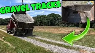 Laying Gravel Tire Tracks! (How To)