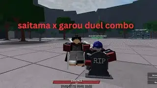 saitama x garou duel combo