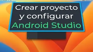 Configure Android Studio to create a project for the first time