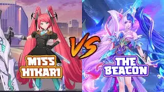 Layla - The Beacon legend skin V.S. Miss Hikari aspirants skin - MLBB - Skin Comparison