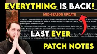 Warzone Patch Notes 28/09/2022 - Season 5 LAST EVER Update!