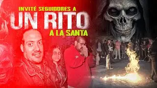 Seguidores me acompañaron a una escalofriante experiencia: Invocamos a la Santa