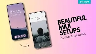 Clean and Minimal MIUI SetUps 😍 | Best MIUI Home Screens with Best MIUI Themes