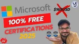 Microsoft Free Certificate 2025 | 100 % Free