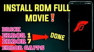 HOW TO ISNTALL CUSTOM ROM | RESURRECTION REMIX PIE OFFICIAL | FIX ERROR 1/ERROR 7