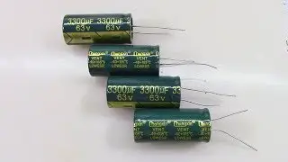 Конденсаторы 3300 мкФ 63В обзор посылки