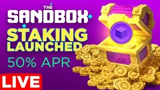 New Sandbox Staking Rewards Launched! | $SAND & $AXS Sentiment Analysis