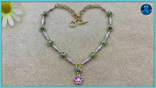 Caged Bead Necklace Tutorial