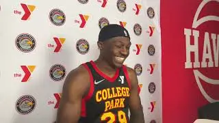 College Park Skyhawks’ Daeqwon Plowden Media Availability
