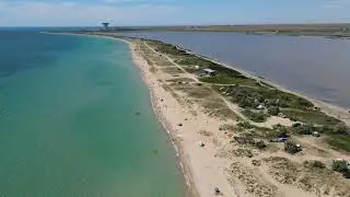 Полёт над самыми красивыми местами Западного Крыма. «Дюна Парк» и космический пляж в Молочном