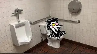 Spamton But He's on the toilet