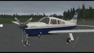[X-Plane 11] HUGE TURBULENCE during cruise - Just Flight P28R CYYT - LFVP
