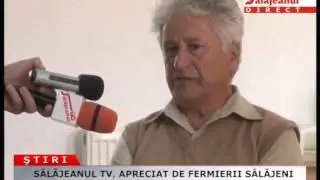 SALAJEANUL TV, APRECIAT DE FERMIERII SĂLĂJENI