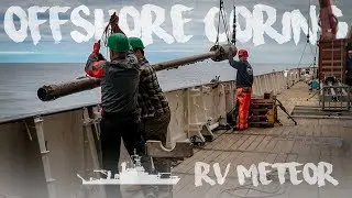 OFFSHORE CORING - 72 hours of hard work on the Research Vesse Meteor - #M152