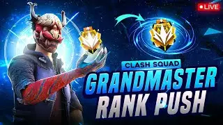 GRANDMASTER PUSHERS NEW SEASON CS RANK #freefirelive #AJJUBHAI #TOTALGAMING