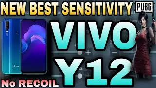 VIVO Y12  NEW BEST SENSITIVITY SETTINGS AFTER UPDATE (NoGyro) PUBG MOBILE NO RECOIL || VIVO  Y11,Y12