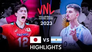 LEGENDARY MATCH | JAPAN vs ARGENTINA | Men's VNL 2023