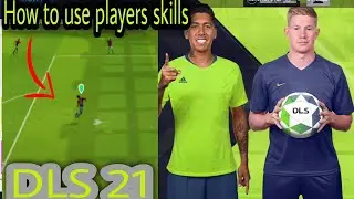 Dream League Soccer 2021 How to use players skills  🔥🔥
