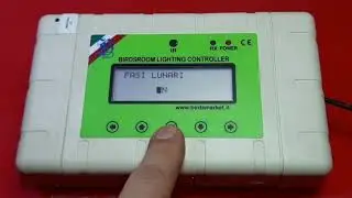 centralina fotoperiodo led   fasi lunari   HD 720p