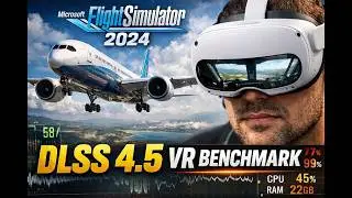 MSFS 2024 DLSS 4.5 VR BENCHMARK QUEST 3 FENIX