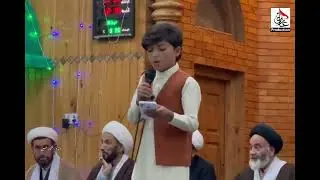 New Manqabat ||Ajmal Zakiri|| Jam e Masjid Skardu