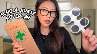 ASMR School Nurse Roleplay | Lice Check, Personal Attention, Skipping Class, Medical Exams