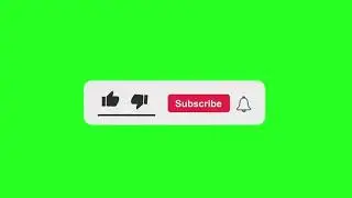 3 Best Green Screen Like and Subscribe Button (No Copyright) | Bell Icon 