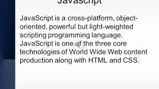 MIS 470 Module 2 Java and Javascript
