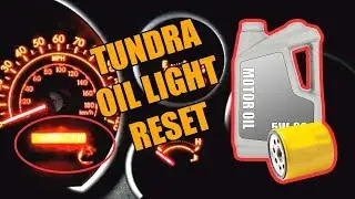 2007-2010 Tundra Maintenance Light Reset (Oil Change Light, Maintenance Light) | Fix It Friday