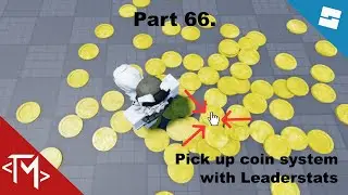 Roblox Studio Tutorials – Part 66. – Coin pick up system with Leaderstats