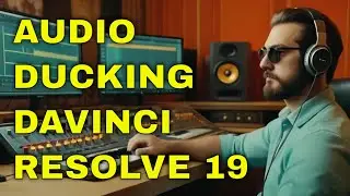 Davinci Resolve 19 - Audio ducking