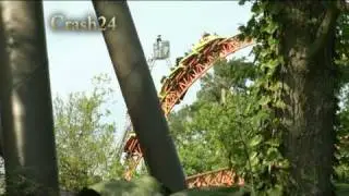 Haßloch Achterbahn im Holiday-Park evakuiert am 28.04.10