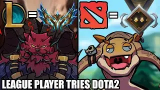 CHALLENGER LEAGUE PLAYER TRIES DOTA 2...