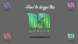 CorelDraw Tutorials | How to design Text Effects, 3d