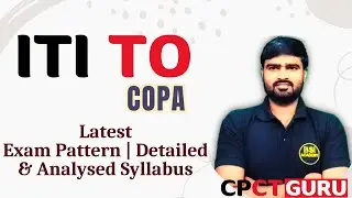 iti to exam pattern & syllabus | ITI TO COPA Trade detailed & analysed syllabus