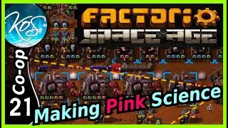 Factorio Space Age DLC MP 21 - How to Make Pink Science! (Factorio DLC, MP)