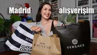 Let's open my Madrid shopping! 🇪🇸 I think I went a little overboard 😅🛍️