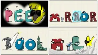 Alphabet Lore PARODY COMPILATION / Alphabet Lore animation @Mike Salcedo