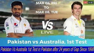 First Test, Pakistan Vs Australia at Rawalpindi, Mar 4 - 8 2022, | Playing XI | Match Preview