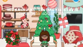 Day in life working at the movie studio + CHRISTMAS FURNITURE UPDATE II everything toca