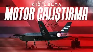 Bayraktar KIZILELMA PT3 Motor Çalıştırma Testi