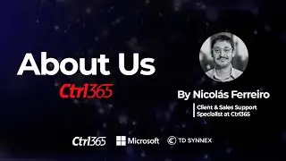 About Us #ctrl365  | #HacerMásConMenos