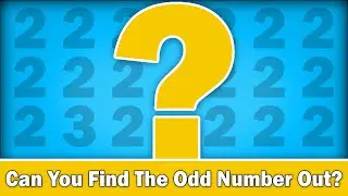 Find The Odd Number Out | Easy Numeric Puzzle Game