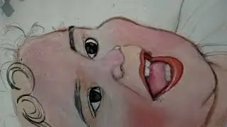 customer portrait/beautiful doll #youtube #painting #realisticdrawing