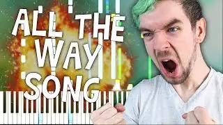 All the Way (Jacksepticeye Song) - Schmoyoho [Synthesia Piano Cover]