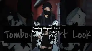 Tomboy Fashion | Korean Tomboy Airport Outfit | Airport Look For Boyish/Tomboy | @ChinkisDesign