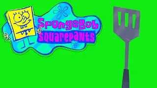 Spongebob Spatula in First Person [GREEN SCREEN]