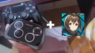 so I tried to connect the controller on Arknights